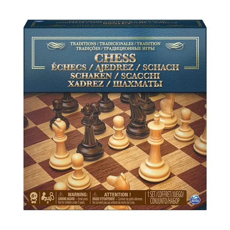 SPIN MASTER - Juego De Mesa Ajedrez Cardinal