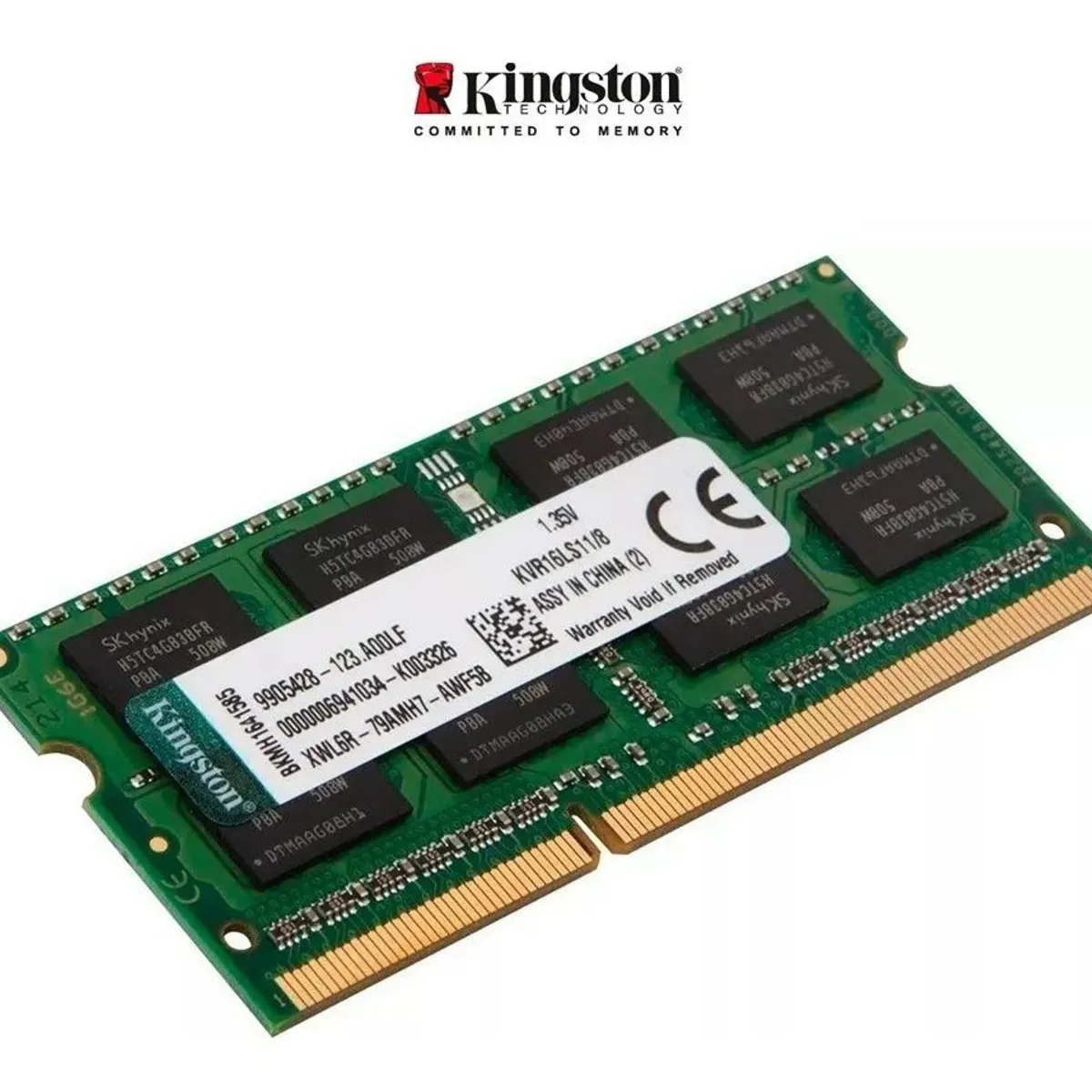 KINGSTON - Memoria Ram - Ddr3 8gb 1333mhz - Kingston Para Laptop