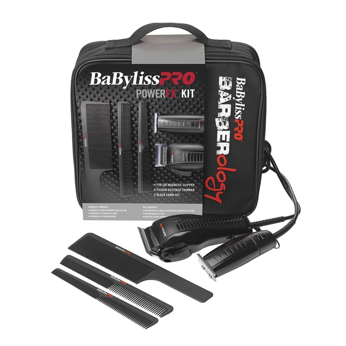 BARBEROLOGY - Kit Profesional BARBERology Power Fx Para Barberos