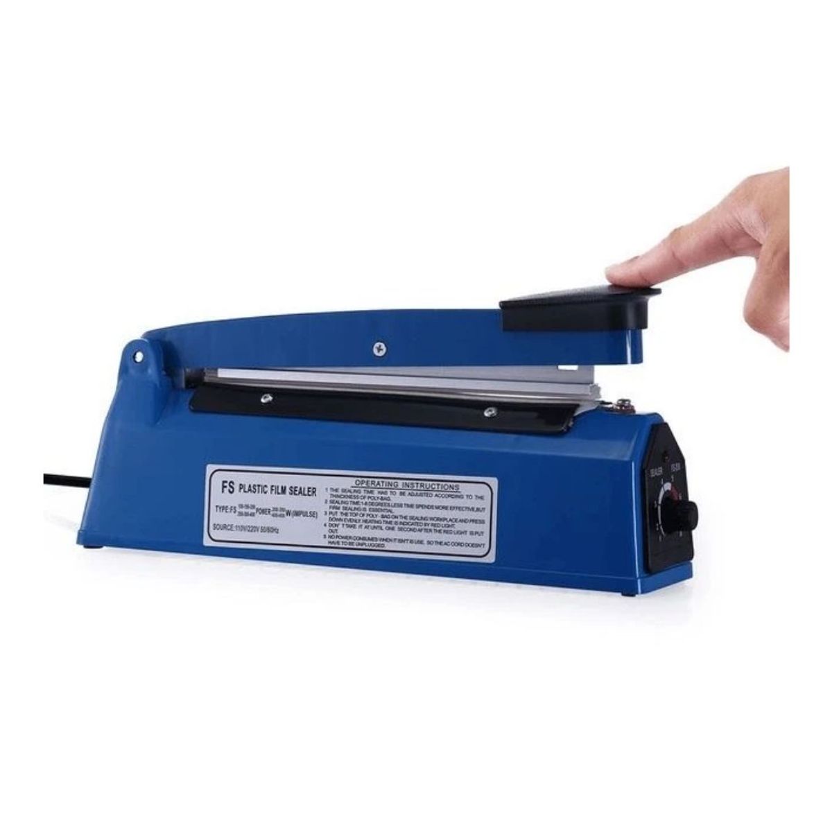 GENERICO - Selladora Industrial De Bolsas 20 Cm Manual