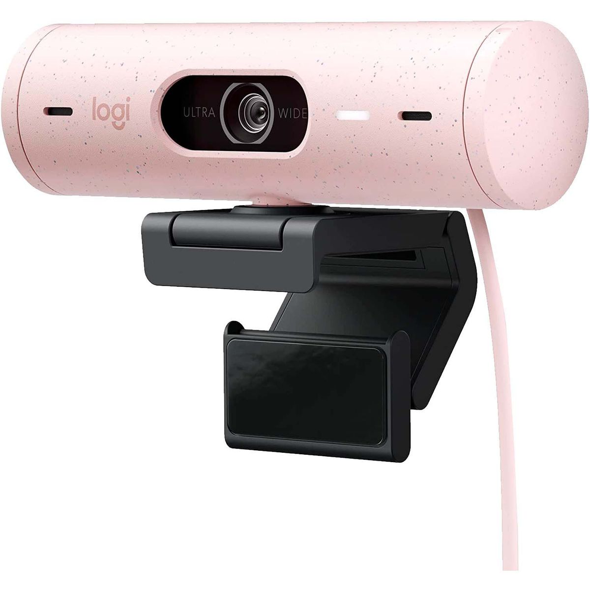 LOGITECH - Webcam Logitech Brio 500 Full HD 1080p Rosado