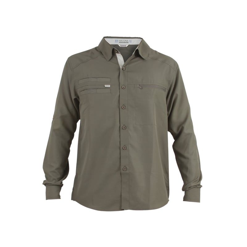 HARDWORK - CAMISA HW ARIZONA HOMBRE VERDE OLIVA