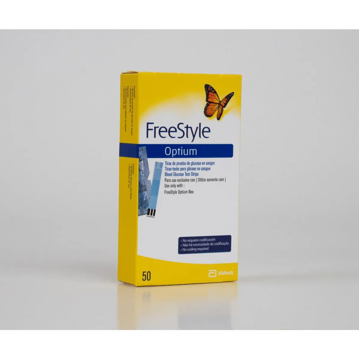 ABBOTT - Tira reactiva freestyle optium neo caja x 50