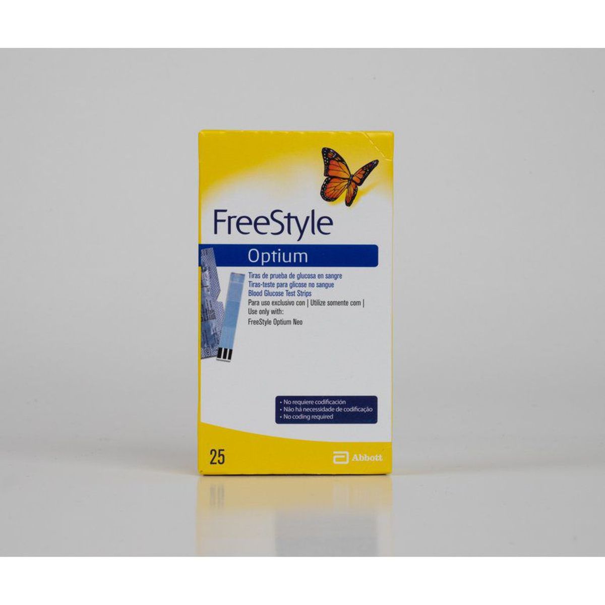 ABBOTT - Tira reactiva freestyle optium neo caja x 25