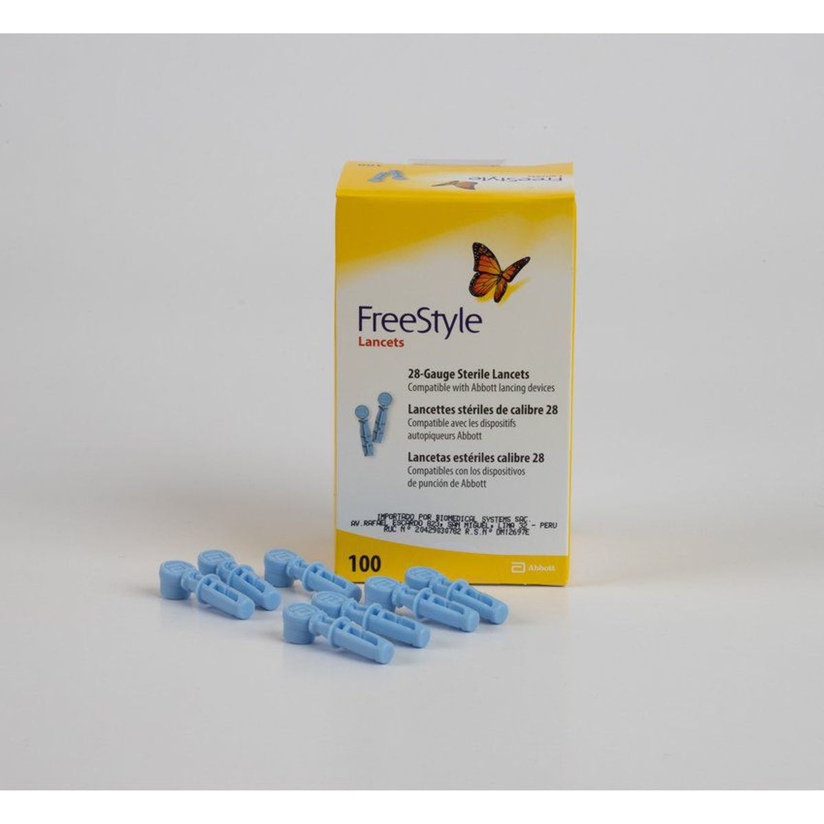 ABBOTT - Lancetas freestyle caja x 100