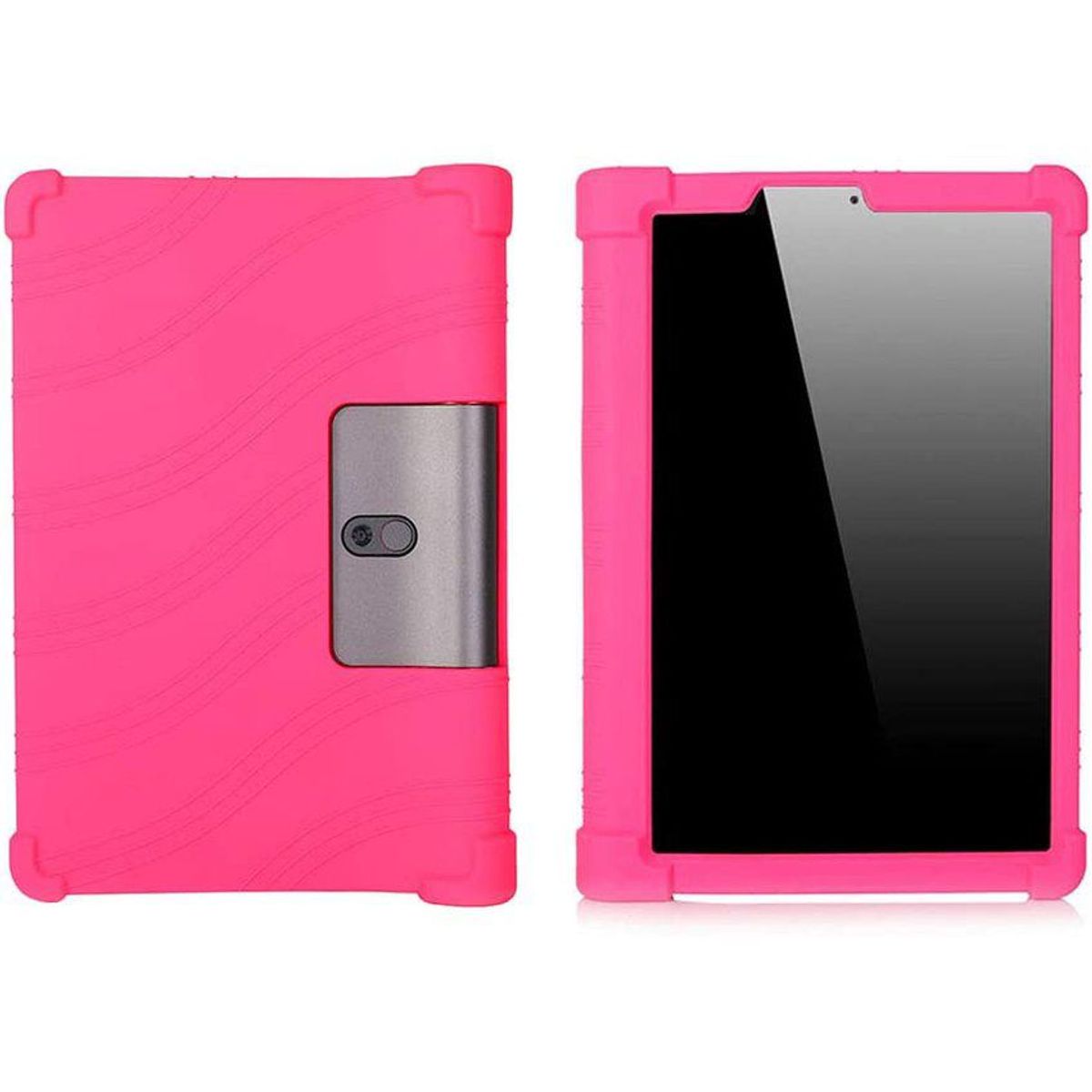 CASE - Funda de Silicona Goma Anticaídas Lenovo Yoga Smart TAB YT-X705F 10.1