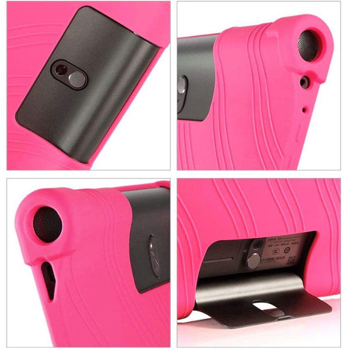 CASE - Funda de Silicona Goma Anticaídas Lenovo Yoga Smart TAB YT-X705F 10.1