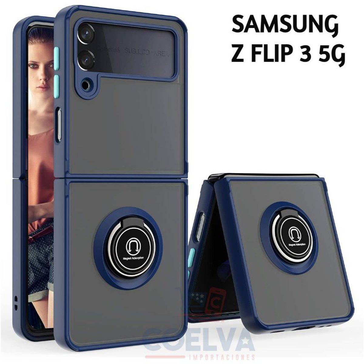 CASE - Funda Case Premium Samsung Galaxy Z Flip 3 Anticaídas Delgada Parante