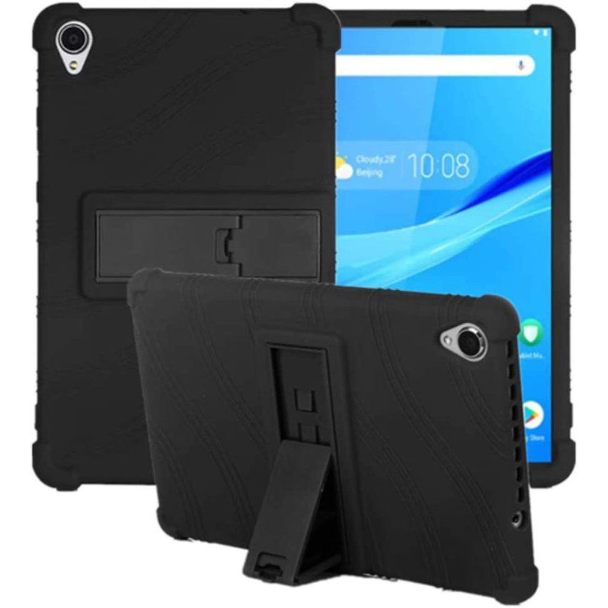 CASE - Funda Silicona Anticaídas Lenovo TAB M8 HD TB-8505F  8505X Soporte