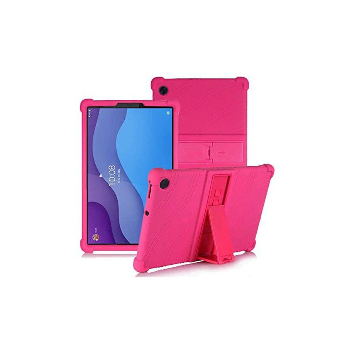 CASE - Funda Silicona Goma Anticaídas Lenovo Tab 10.1 M10 HD 2da Generación