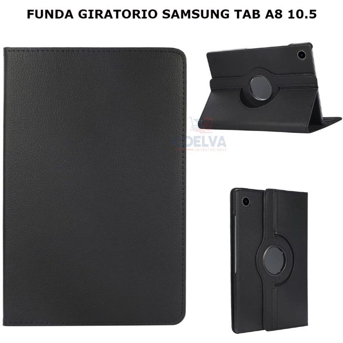 FUNDAANTIGOLPES - Funda para tablet samsung galaxy tab a8 10.5" 2021 sm-x200/x205 gira