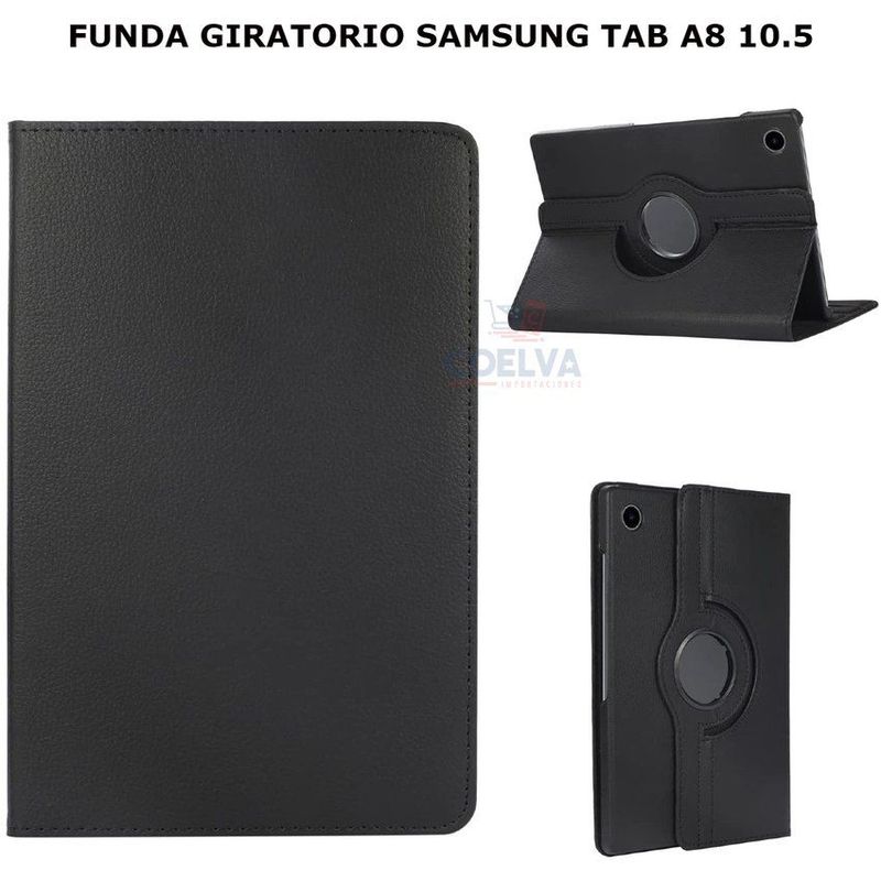 FUNDAANTIGOLPES - Funda para tablet samsung galaxy tab a8 10.5" 2021 sm-x200/x205 gira