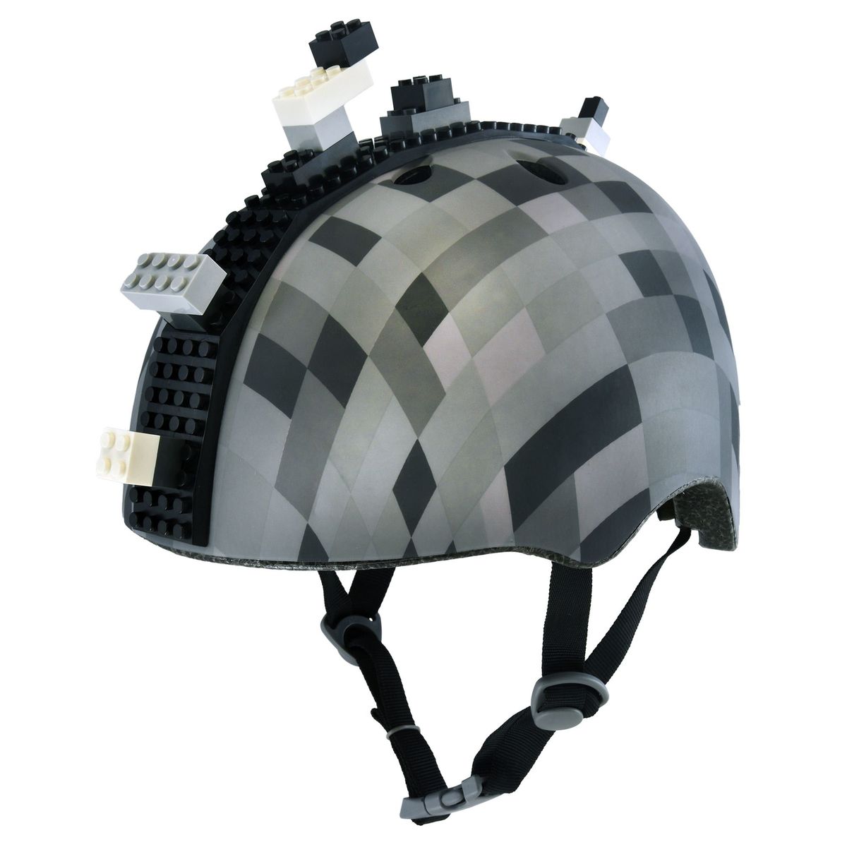 RASKULLZ - Casco de bicicleta - Block 8 Bits - Certificado Talla S