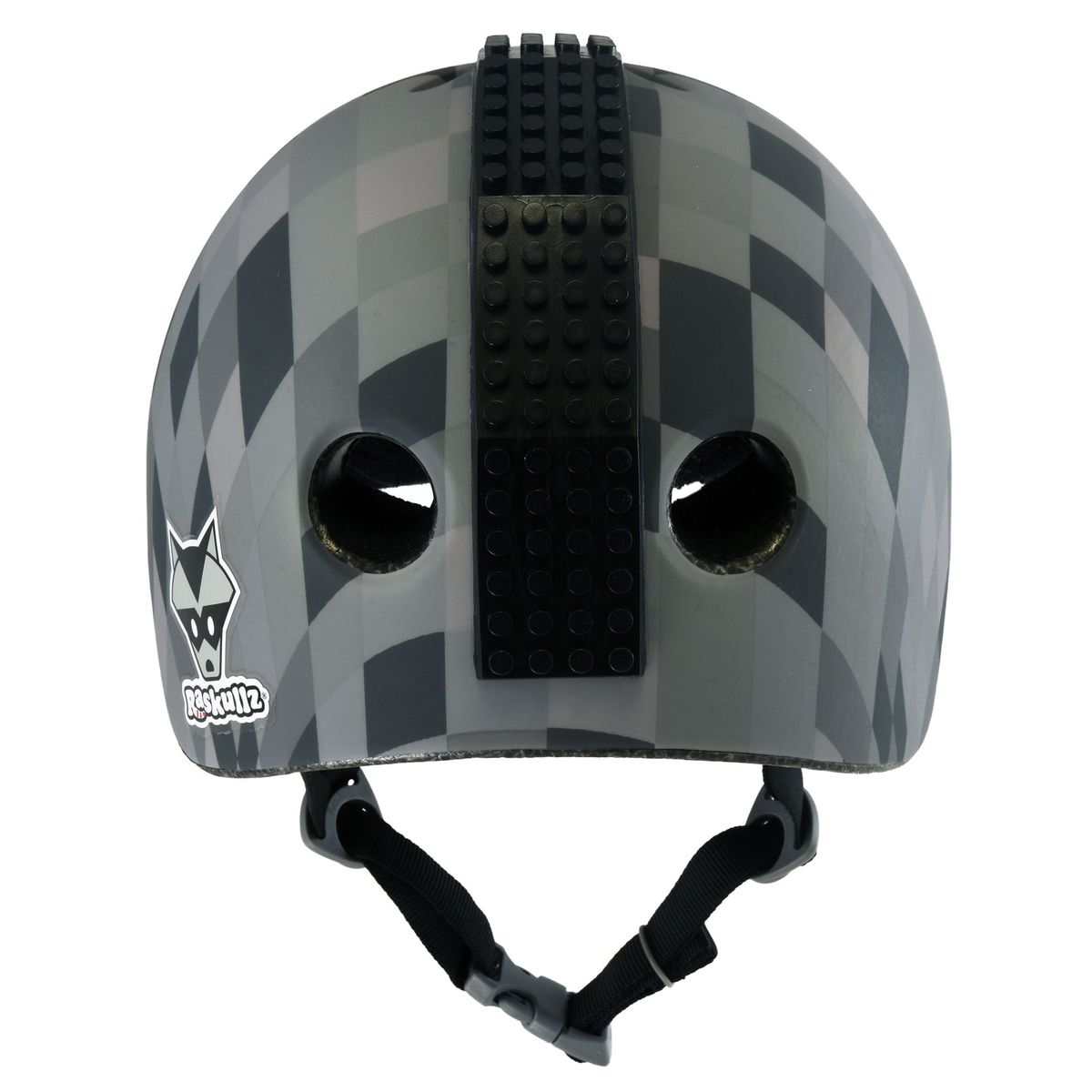 RASKULLZ - Casco de bicicleta - Block 8 Bits - Certificado Talla S