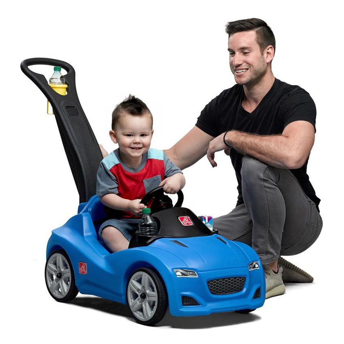 STEP 2 - Carrito deportivo color azul - Step 2 - para niños