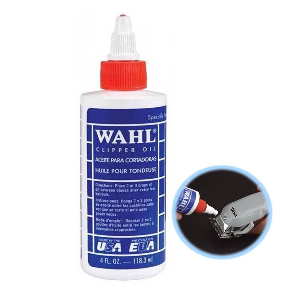 WAHL - Aceite Lubricante para Máquina de Cortar cabello