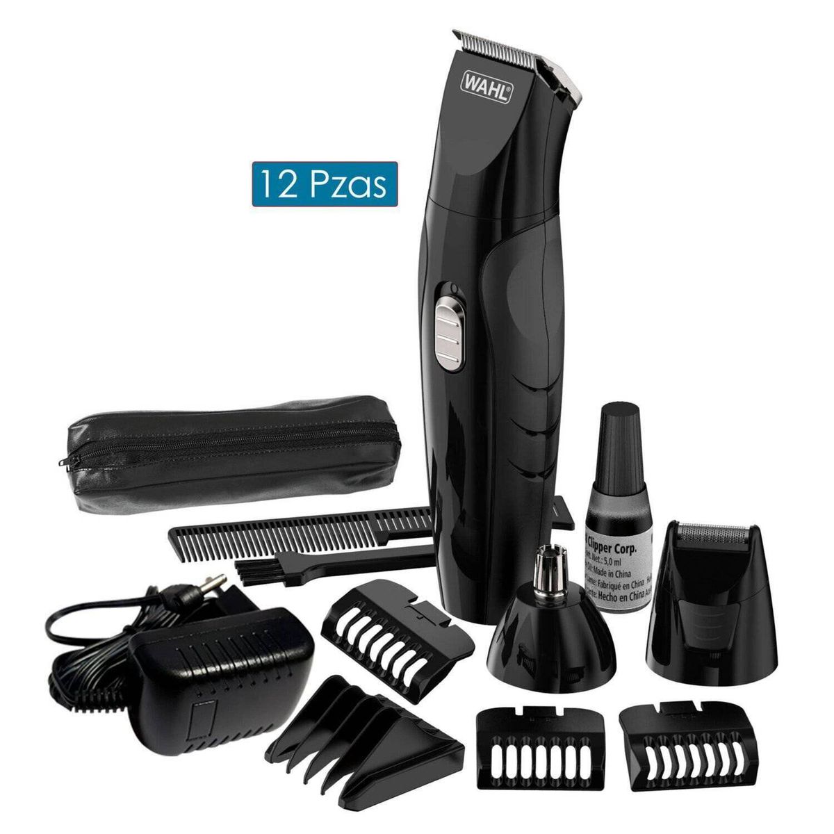 WAHL - Kit de Corte GROOMS MAN 09685-016 12 Pzas