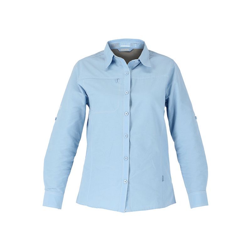 HARDWORK - CAMISA HW DUCK DRY MUJER CELESTE