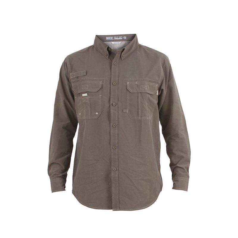 HARDWORK - CAMISA HW DUCK DRY HOMBRE VERDE OLIVA