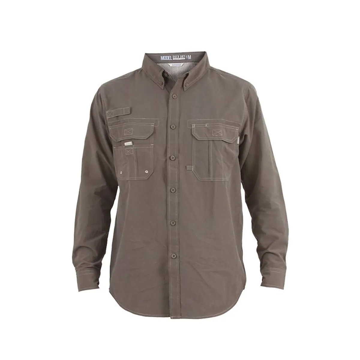 HARDWORK - CAMISA HW DUCK DRY HOMBRE VERDE OLIVA