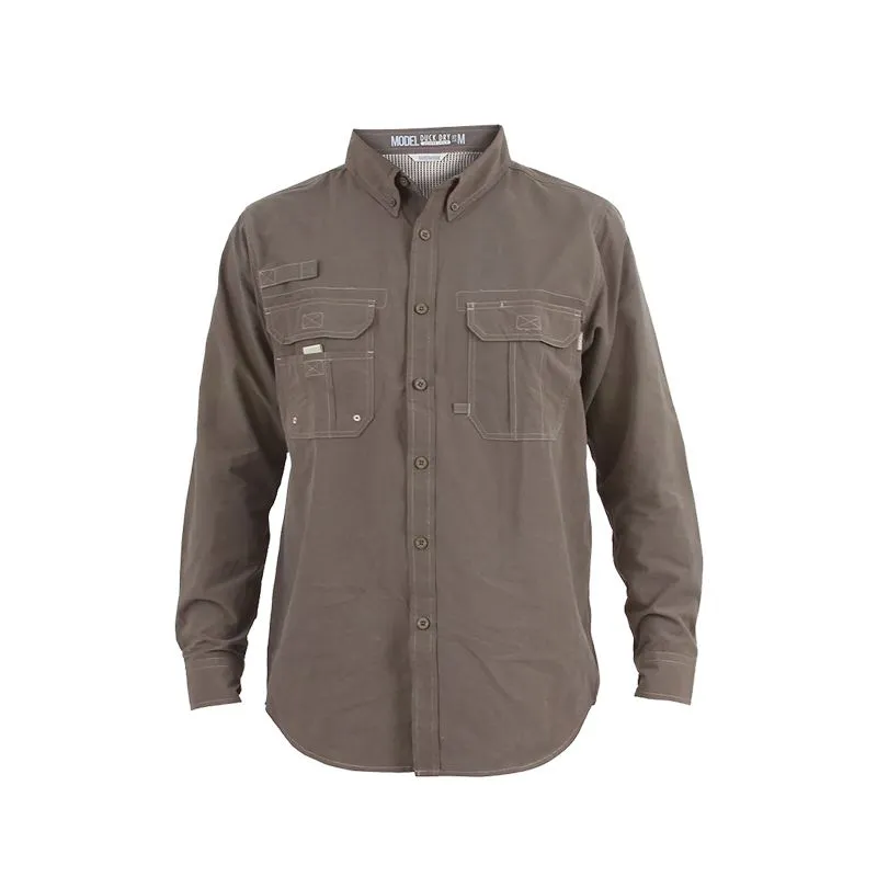 HARDWORK - CAMISA HW DUCK DRY HOMBRE VERDE OLIVA