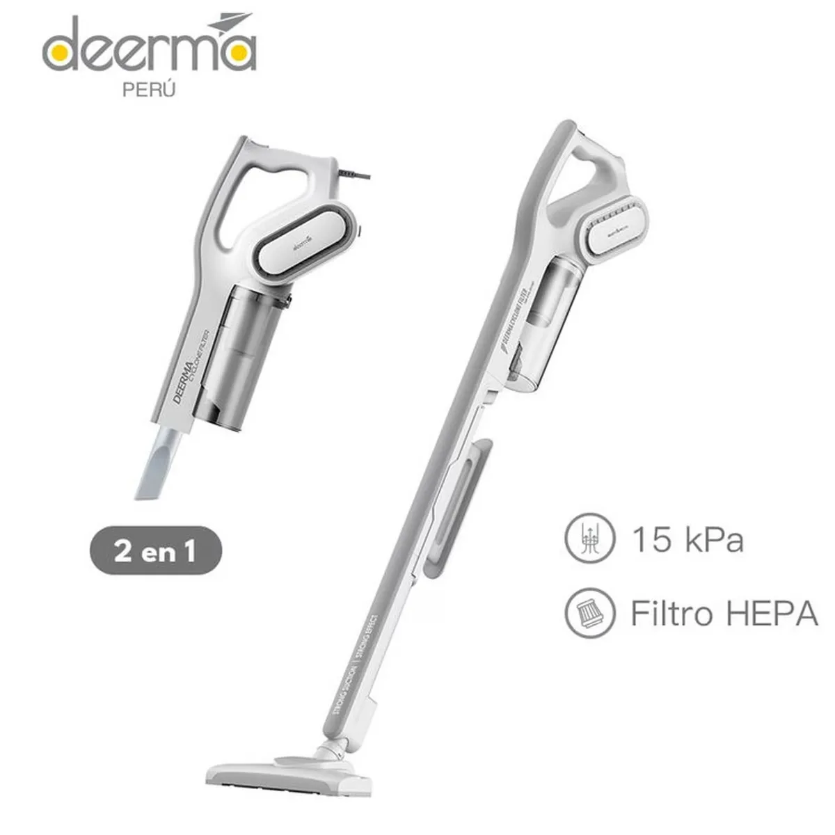 DEERMA - Aspiradora 2 en 1 Multifuncional Pro DX700 600W