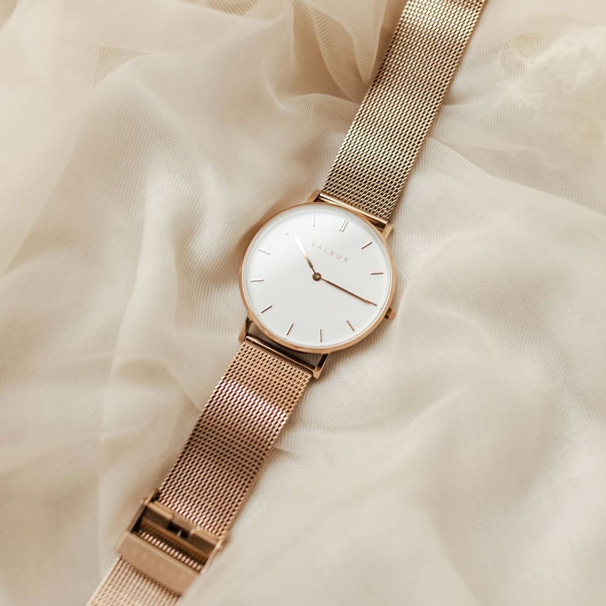 VALKUR - Reloj valkur Lena para Mujer- Acero Inoxidable gold rose
