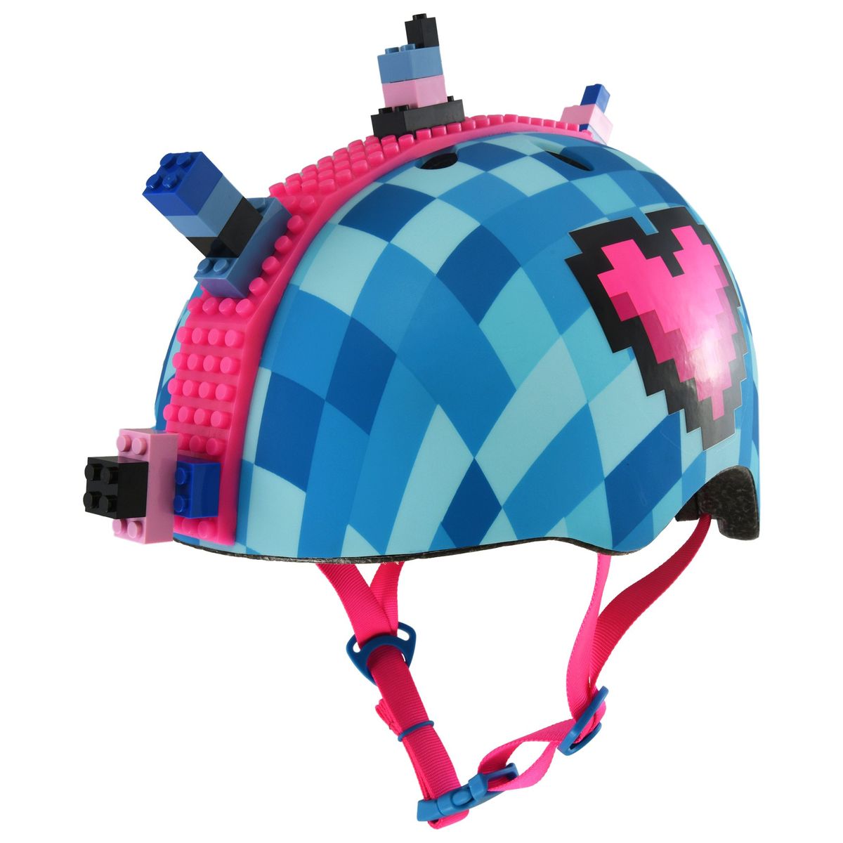 RASKULLZ - Casco de bicicleta - Block Heart - Certificado Talla S