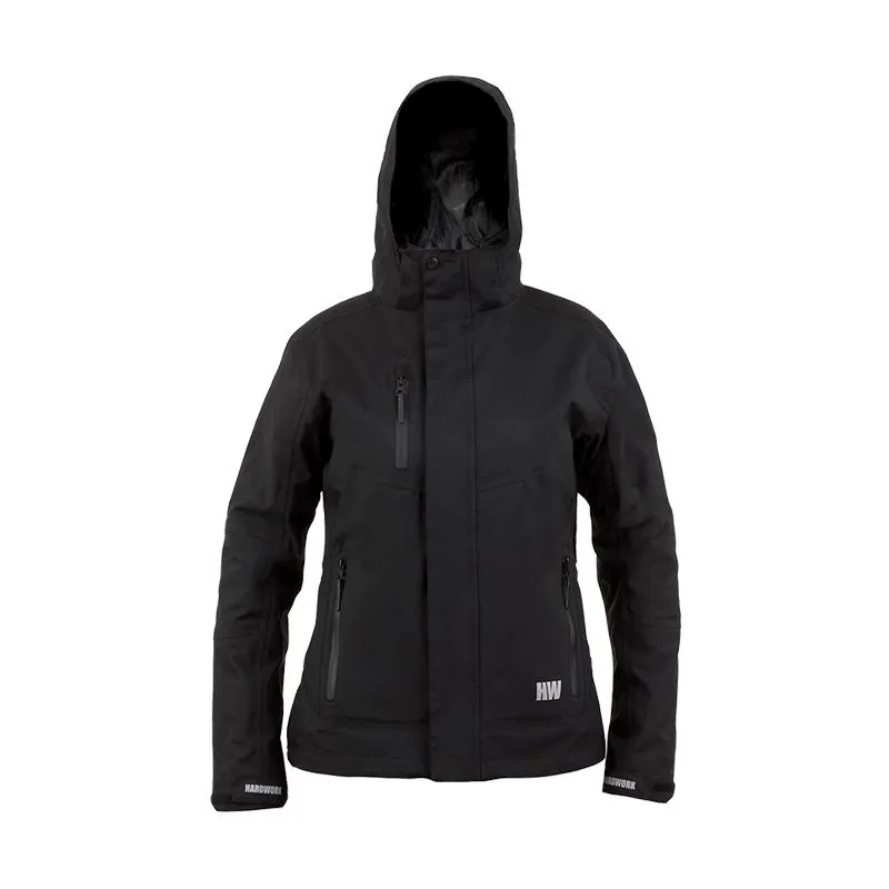 HARDWORK - CASACA DESMONTABLE HW RENO 3 EN 1 MUJER NEGRO