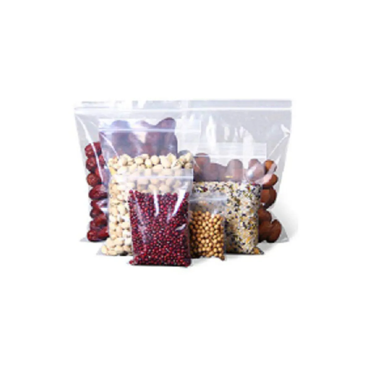 GENERICO - Bolsa con cierre hermético 5x10 pulgadas 12.7x25.4 cm x2µm x100un