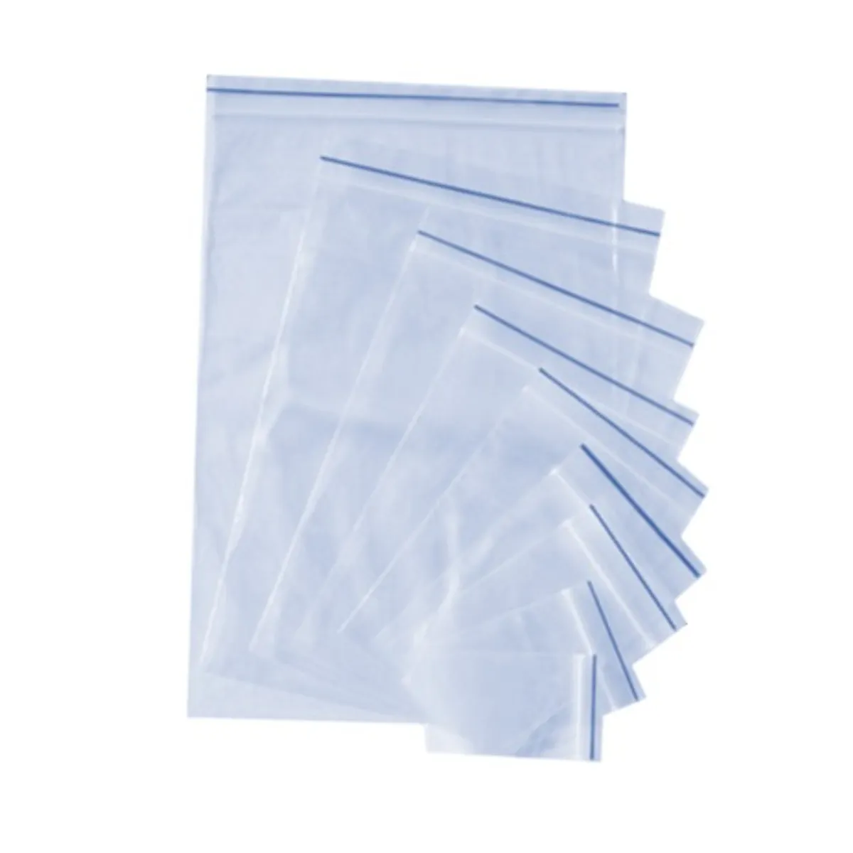 GENERICO - Bolsa con cierre hermético 1x1 pulgada 254x254 cm x25µm xmil