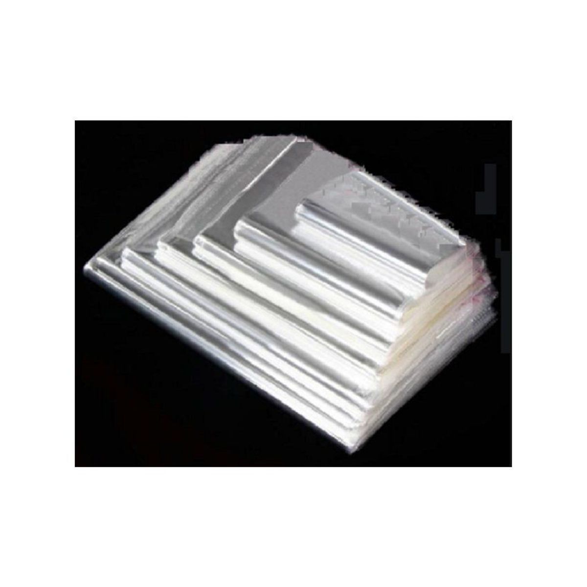 GENERICO - Bolsa de celofán 8x12 pulgadas 2032x3048 cm x1µm x100un