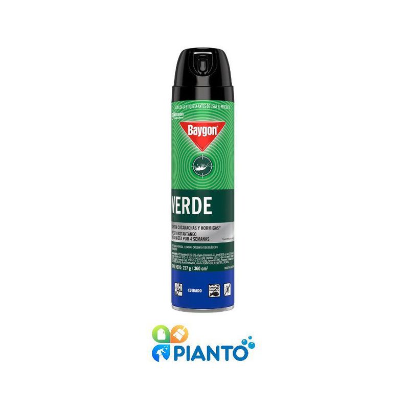 BAYGON - Baygon verde contra cucarachas y hormigas 360ml