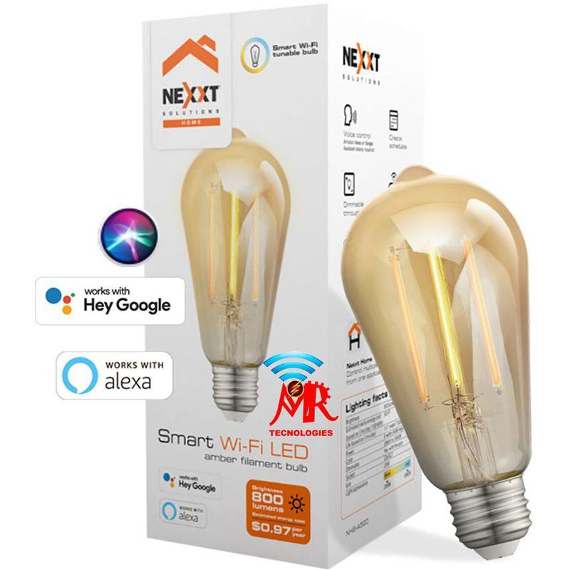 NEXXT SOLUTIONS - Foco vintage led inteligente nhb-a520 nexxt