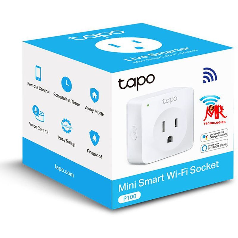 TP LINK - Tapo p100 mini smart wi-fi plug mini enchufe tp-link