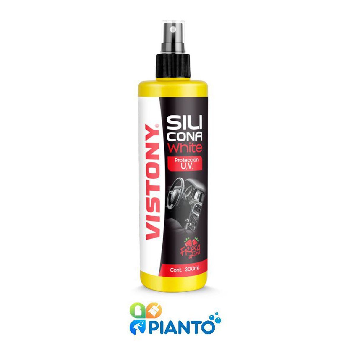 VISTONY - Silicona white con protección uv vistony 300 ml