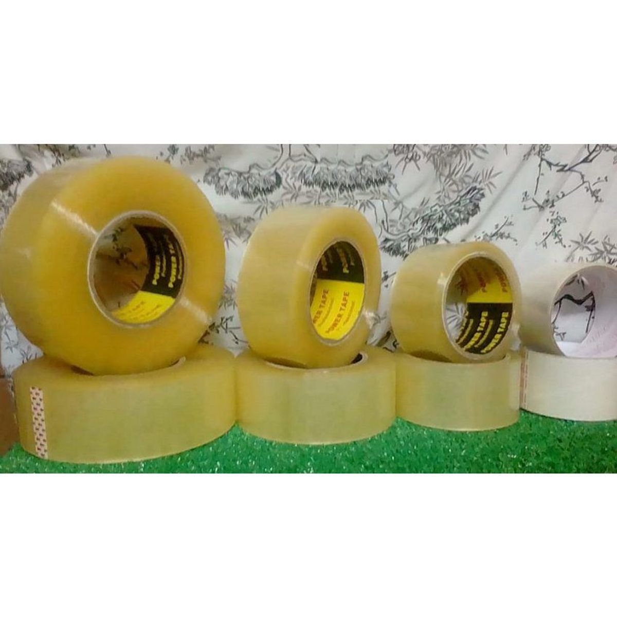 GENERICO - Cinta de embalaje de 180 yardas x6 rollos