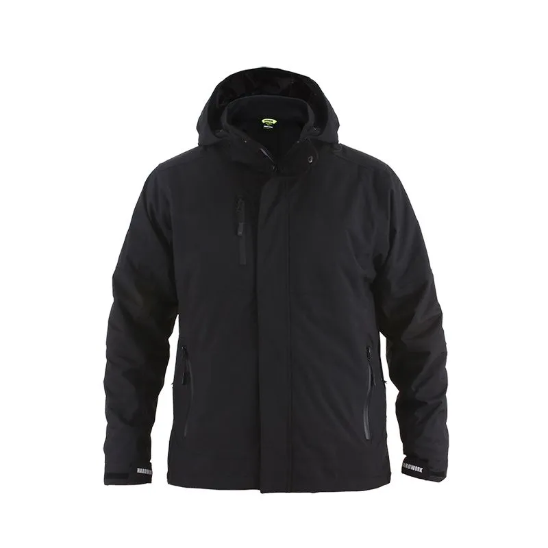 HARDWORK - CASACA DESMONTABLE HW RENO 3 EN 1 HOMBRE NEGRO