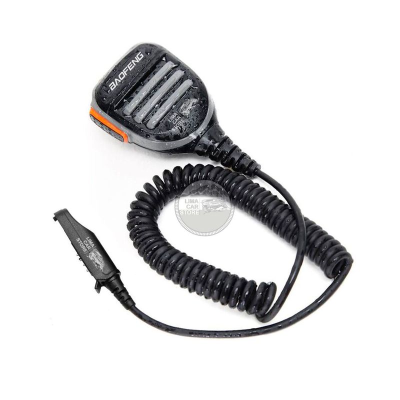 BAOFENG - Micrófono Pera IP54 Waterproof Radio Baofeng Uv9r BF9700