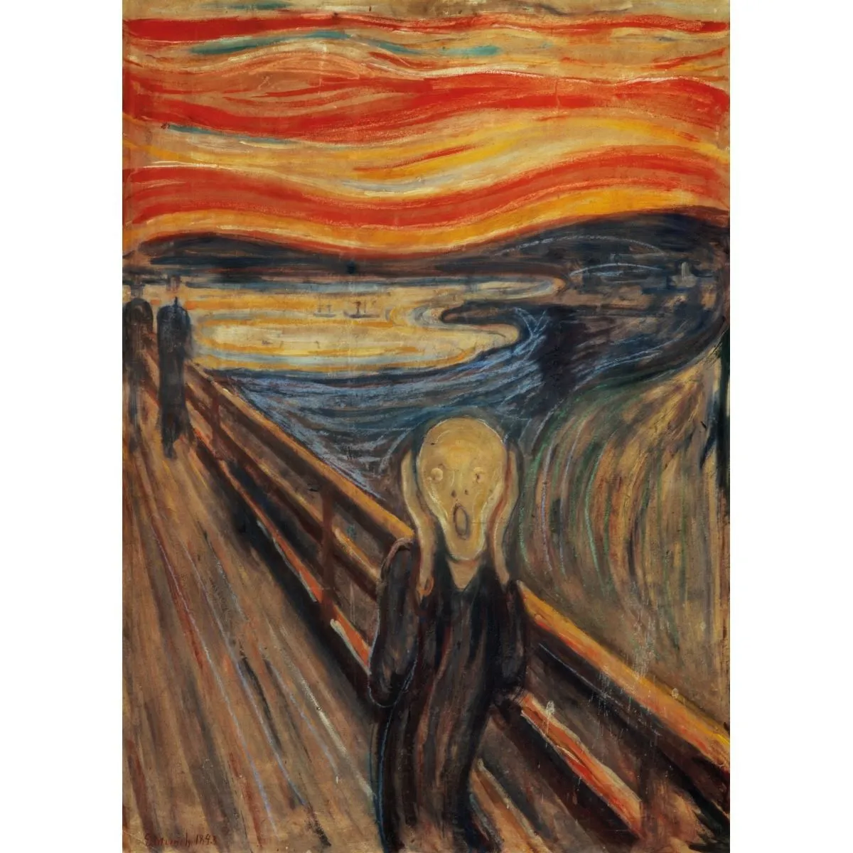 CLEMENTONI - Clementoni Rompecabezas X1000 Pzas El Grito de Edvard Munch