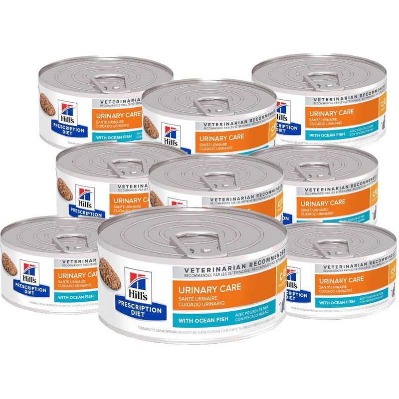 HILLS - Hills c/d cd multicare feline gato ocean fish - x 12 latas