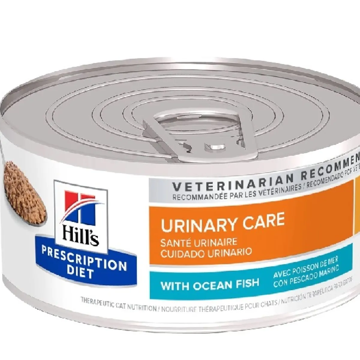 HILLS - Hills c/d cd multicare feline gato ocean fish - x 12 latas