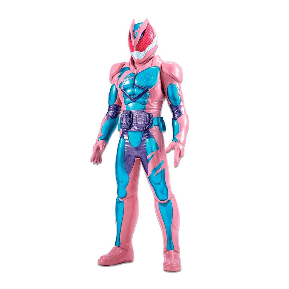 BANPRESTO - FIGURA COLECCIONABLE BANDAI DE SOFT VINYL HEROES KAMEN R REVI REX GENOM