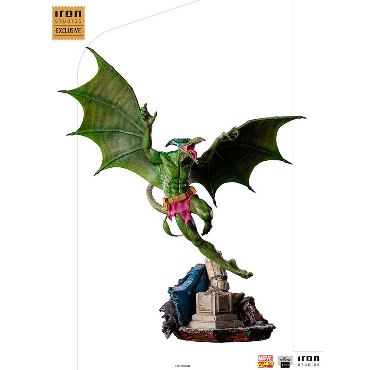 IRON STUDIOS - FIGURA COLECCIONABLE DE XMEN SAURON BDS ART SCALE 1 10 MARVEL C