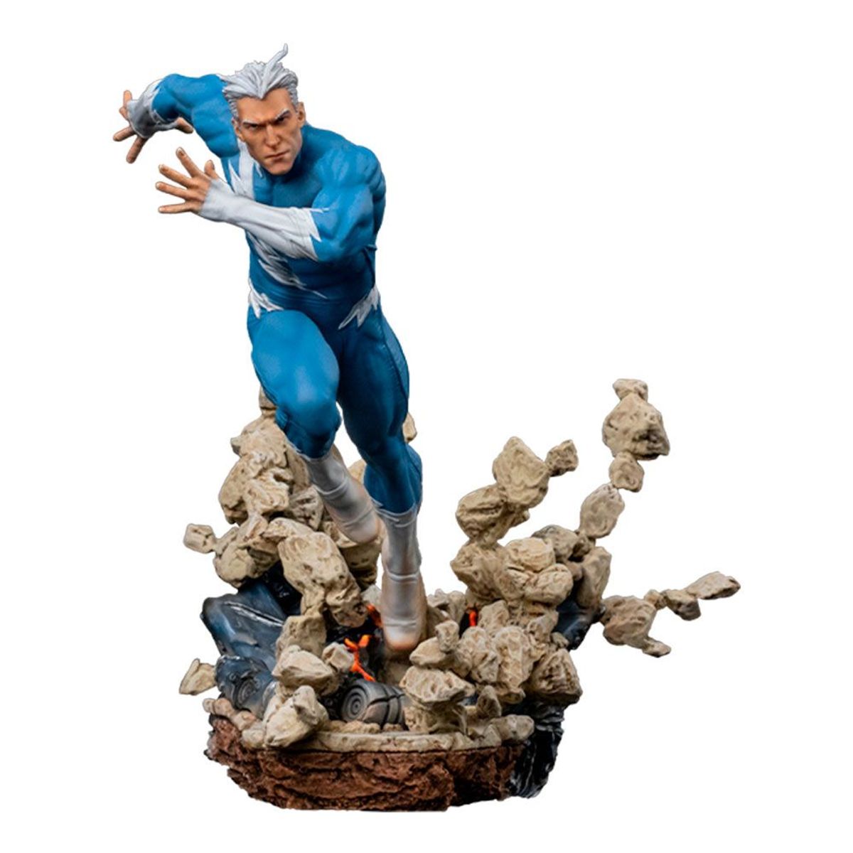 IRON STUDIOS - FIGURA COLECCIONABLE DE XMEN QUICKSILVER BDS 1 10 MARVEL COMICS
