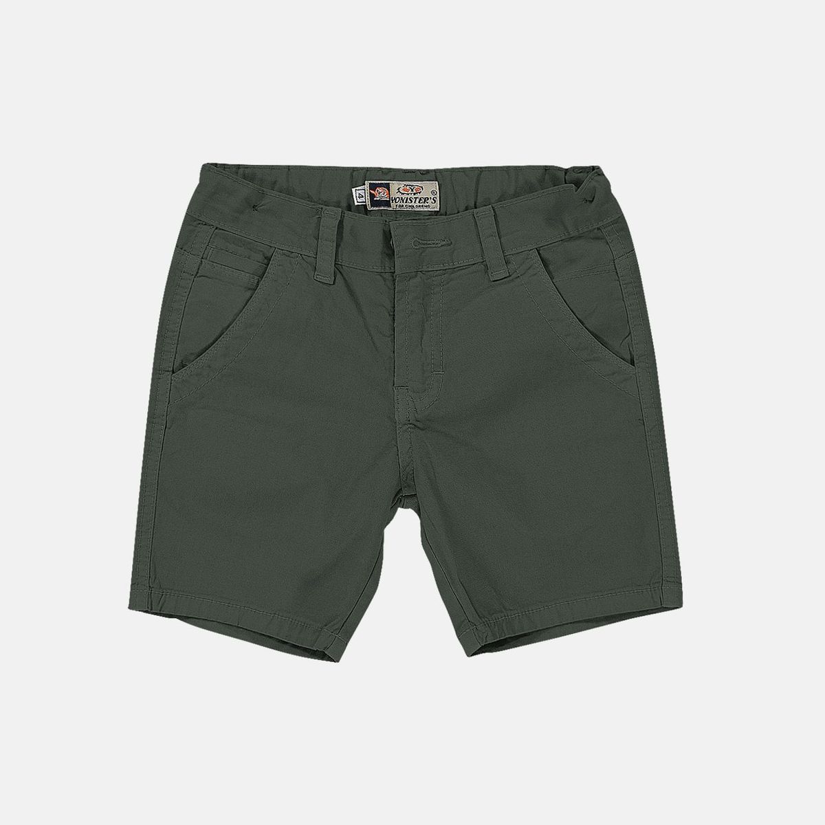 YONISTERS CLOTHING - Short Tafeta Kids Semipitillo Stretch Yonisters Clothing Verde