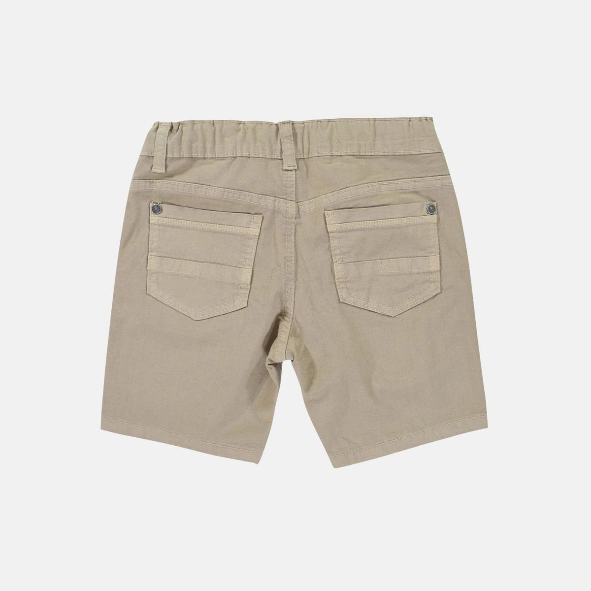 YONISTERS CLOTHING - Short Tafeta Kids Semipitillo Stretch Yonisters Clothing Beige