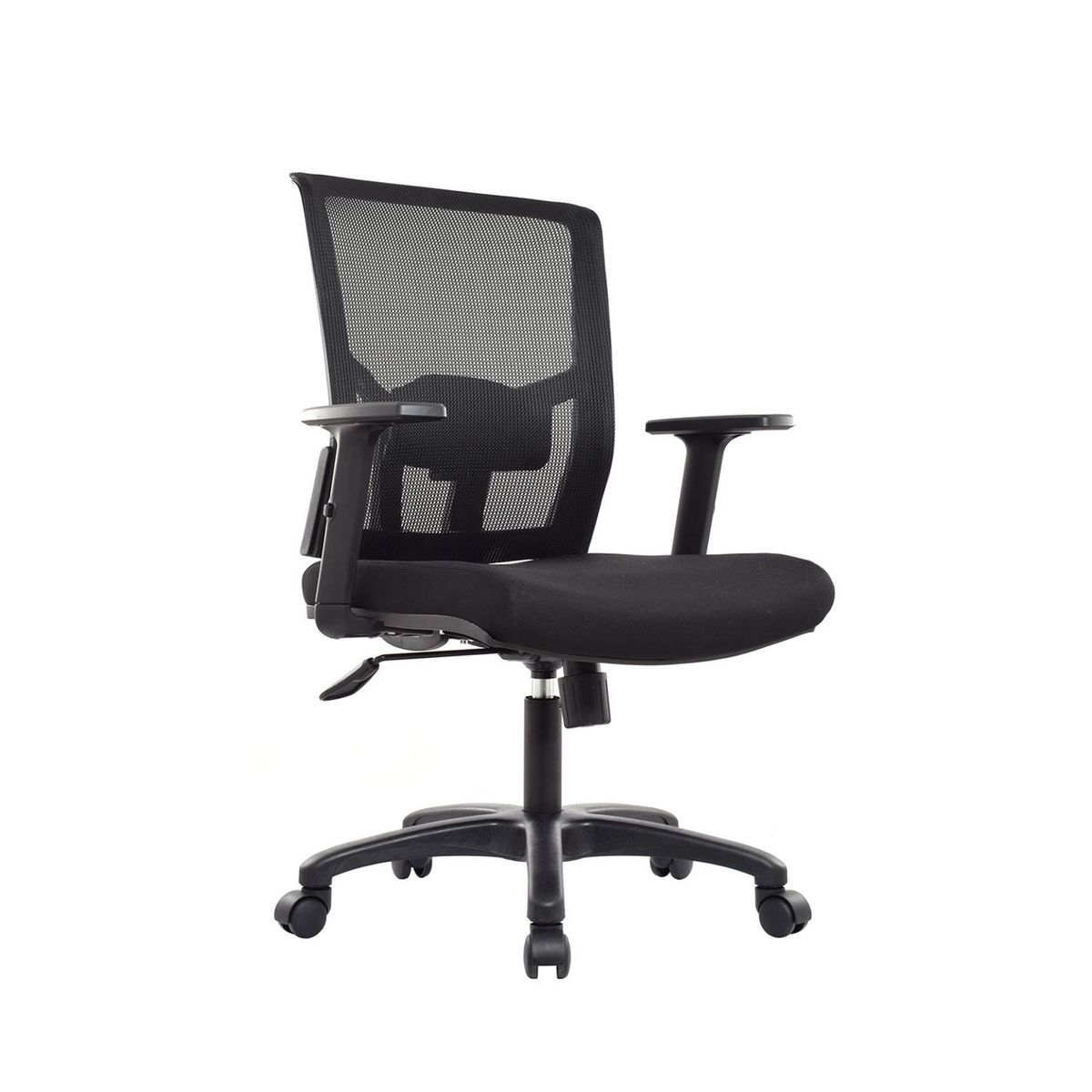 BONNO - Silla Ergonomica Delphi Brazos Regulables Negro Bonno