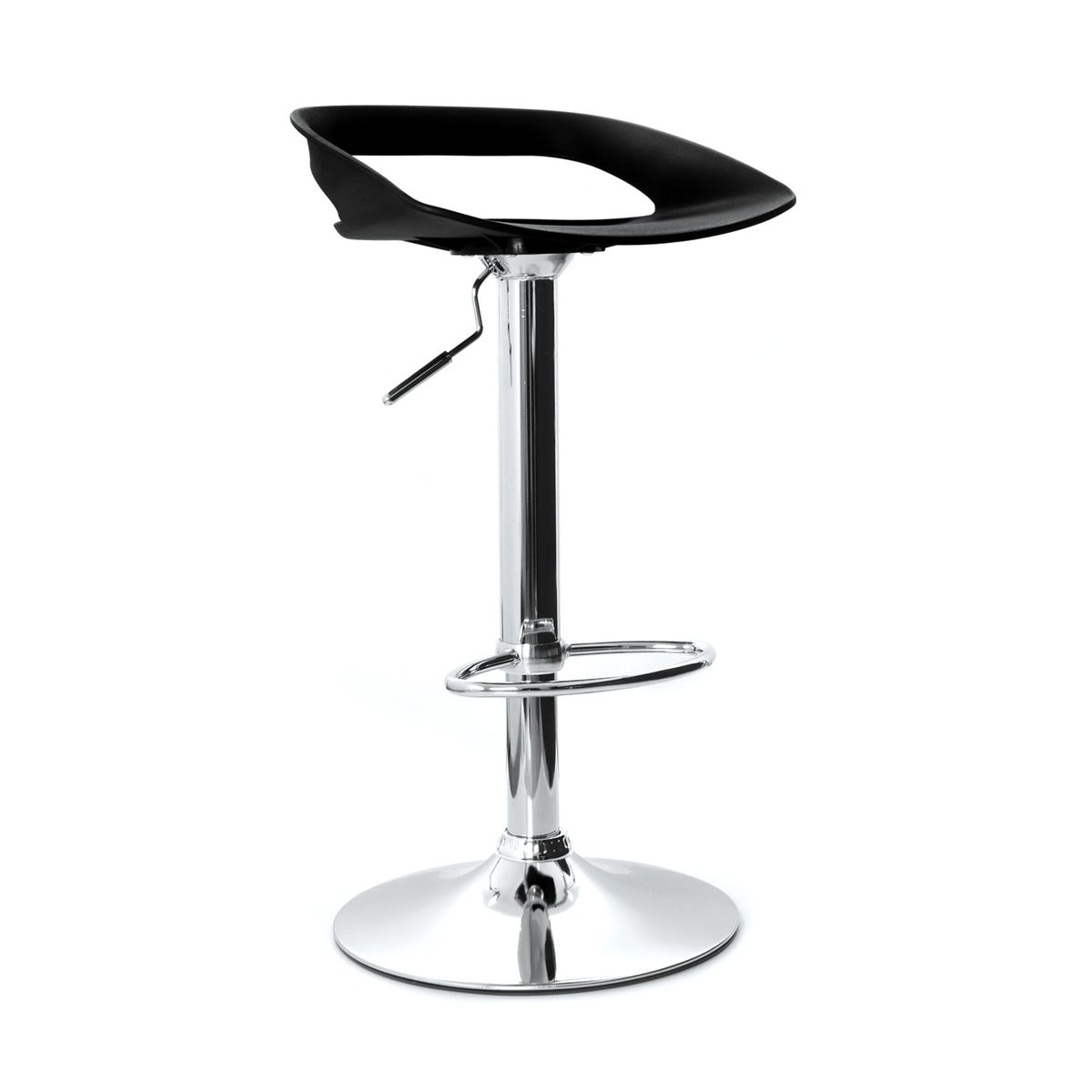 BONNO - Banco Para Bar Tribeca Giratorio Negro Bonno