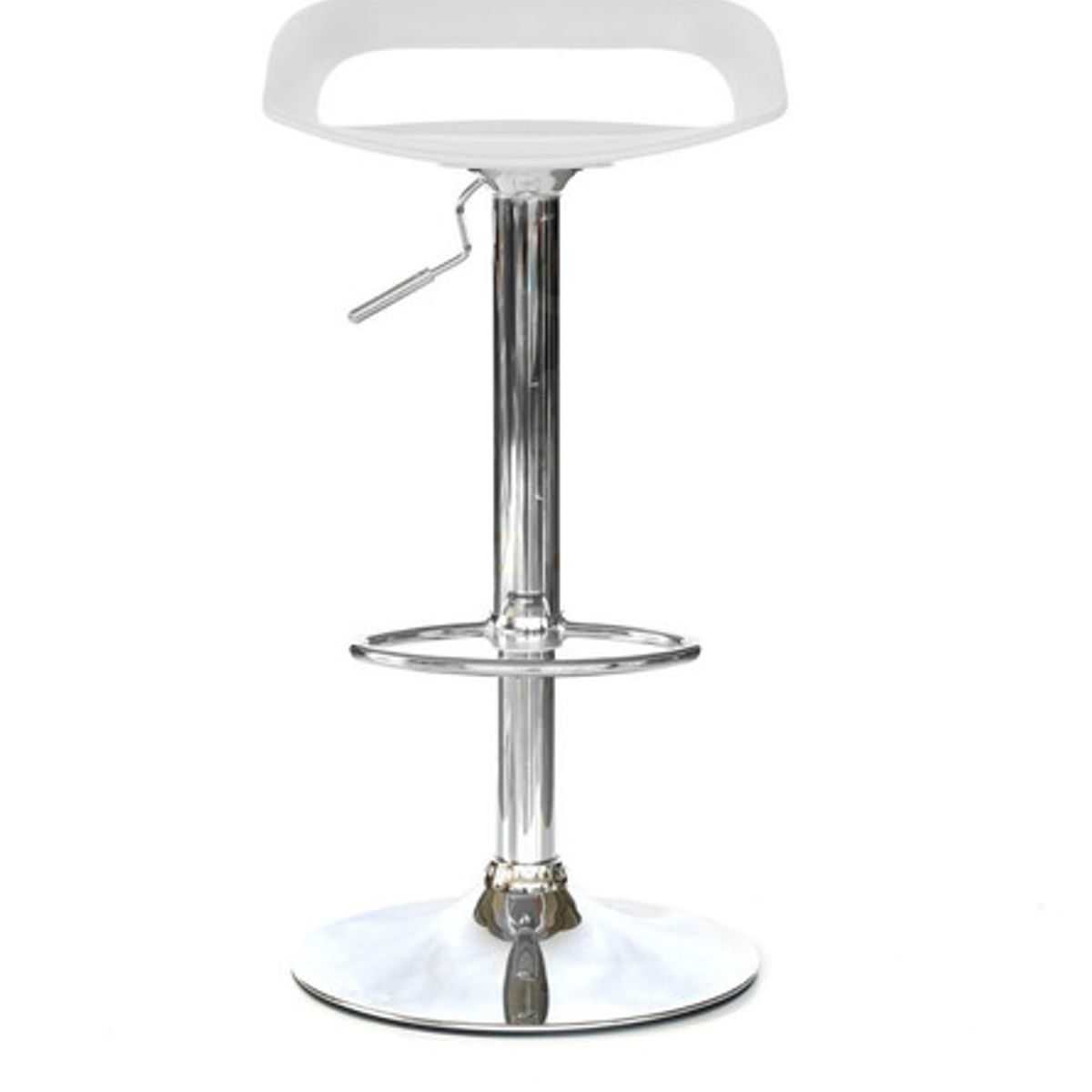 BONNO - Banco Para Bar Tribeca Giratorio Blanco Bonno